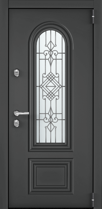 SNEGIR PRO-C PP, Панель MDF с лакокрасочным покрытием, S60G-25, ЛКП Графит в Череповце